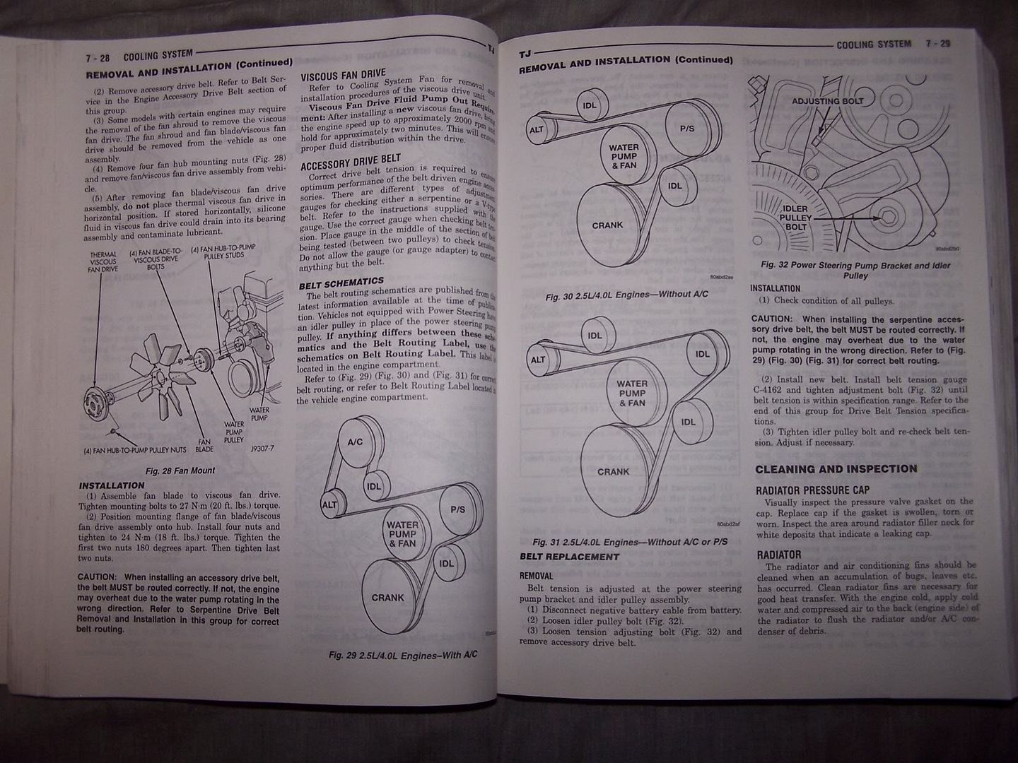 Serpentine belt rattling Jeep Wrangler Forum